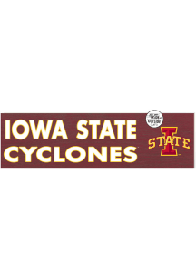 KH Sports Fan Iowa State Cyclones 35x10 Indoor Outdoor Colored Logo Sign