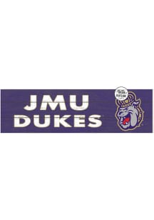 KH Sports Fan James Madison Dukes 35x10 Indoor Outdoor Colored Logo Sign