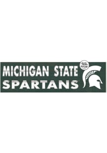 KH Sports Fan Michigan State Spartans 35x10 Indoor Outdoor Colored Logo Sign