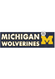 KH Sports Fan Michigan Wolverines 35x10 Indoor Outdoor Colored Logo Sign