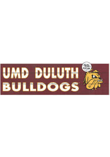 KH Sports Fan UMD Bulldogs 35x10 Indoor Outdoor Colored Logo Sign