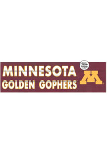 KH Sports Fan Minnesota Golden Gophers 35x10 Indoor Outdoor Colored Logo Sign