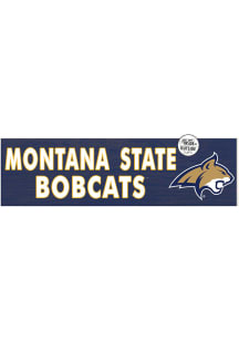 KH Sports Fan Montana State Bobcats 35x10 Indoor Outdoor Colored Logo Sign