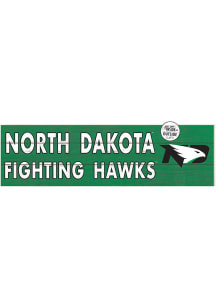 KH Sports Fan North Dakota Fighting Hawks 35x10 Indoor Outdoor Colored Logo Sign