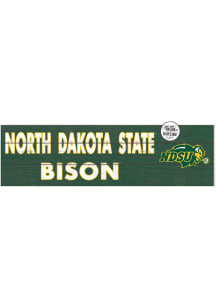 KH Sports Fan North Dakota State Bison 35x10 Indoor Outdoor Colored Logo Sign