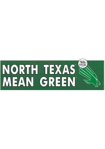 KH Sports Fan North Texas Mean Green 35x10 Indoor Outdoor Colored Logo Sign