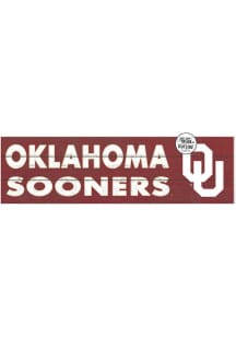 KH Sports Fan Oklahoma Sooners 35x10 Indoor Outdoor Colored Logo Sign