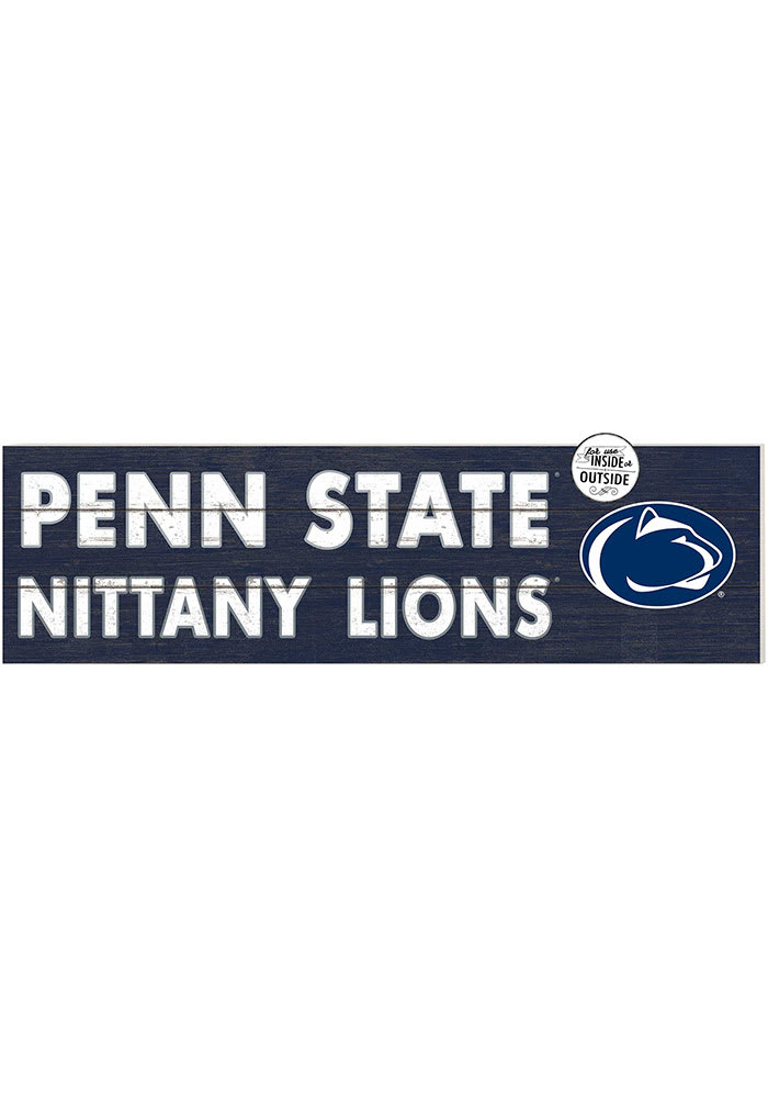 KH Sports Fan Penn State Nittany Lions 35x10 Indoor Outdoor Colored Logo Sign