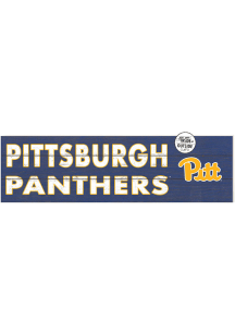 KH Sports Fan Pitt Panthers 35x10 Indoor Outdoor Colored Logo Sign
