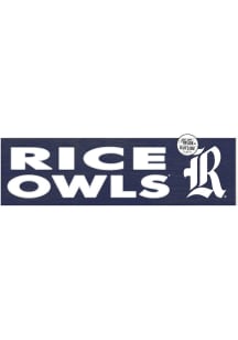 KH Sports Fan Rice Owls 35x10 Indoor Outdoor Colored Logo Sign