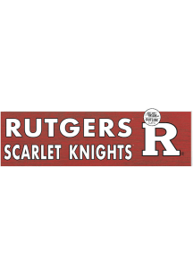 KH Sports Fan Rutgers Scarlet Knights 35x10 Indoor Outdoor Colored Logo Sign