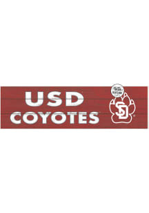 KH Sports Fan South Dakota Coyotes 35x10 Indoor Outdoor Colored Logo Sign