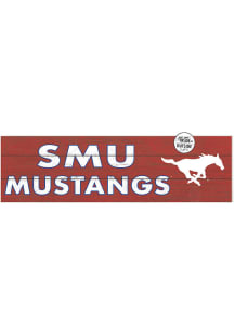 KH Sports Fan SMU Mustangs 35x10 Indoor Outdoor Colored Logo Sign
