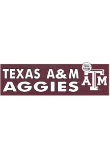 KH Sports Fan Texas A&amp;M Aggies 35x10 Indoor Outdoor Colored Logo Sign