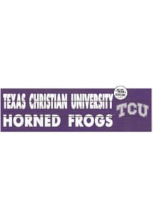 KH Sports Fan TCU Horned Frogs 35x10 Indoor Outdoor Colored Logo Sign
