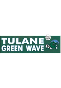 KH Sports Fan Tulane Green Wave 35x10 Indoor Outdoor Colored Logo Sign