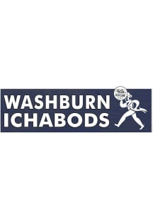 KH Sports Fan Washburn Ichabods 35x10 Indoor Outdoor Colored Logo Sign