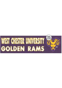 KH Sports Fan West Chester Golden Rams 35x10 Indoor Outdoor Colored Logo Sign
