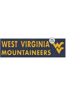 KH Sports Fan West Virginia Mountaineers 35x10 Indoor Outdoor Colored Logo Sign