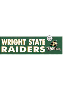 KH Sports Fan Wright State Raiders 35x10 Indoor Outdoor Colored Logo Sign