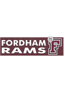 KH Sports Fan Fordham Rams 35x10 Indoor Outdoor Colored Logo Sign