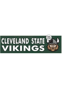 KH Sports Fan Cleveland State Vikings 35x10 Indoor Outdoor Colored Logo Sign