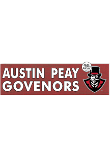 KH Sports Fan Austin Peay Governors 35x10 Indoor Outdoor Colored Logo Sign