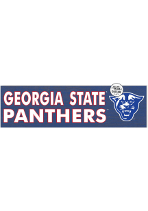 KH Sports Fan Georgia State Panthers 35x10 Indoor Outdoor Colored Logo Sign