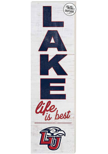 KH Sports Fan Liberty Flames 35x10 Lake Life is Best Indoor Outdoor Sign