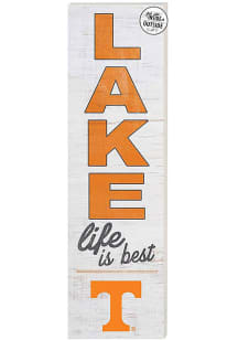 KH Sports Fan Tennessee Volunteers 35x10 Lake Life is Best Indoor Outdoor Sign