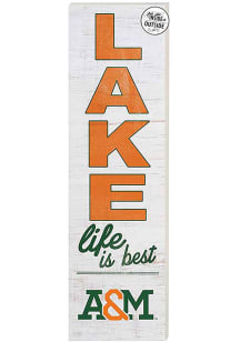 KH Sports Fan Florida A&amp;M Rattlers 35x10 Lake Life is Best Indoor Outdoor Sign