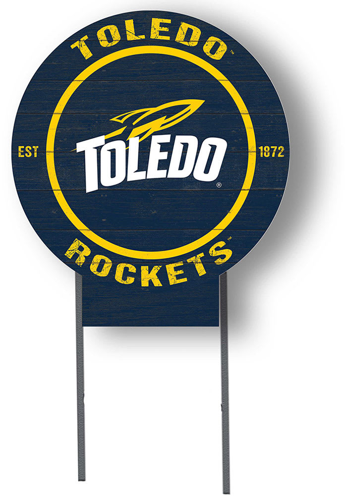 Toledo Rockets 20x20 Color Logo Circle Yard Sign