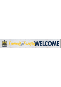 KH Sports Fan Murray State Racers 5x36 Welcome Door Plank Sign