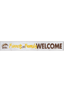 KH Sports Fan Western Michigan Broncos 5x36 Welcome Door Plank Sign