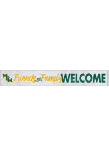 KH Sports Fan William &amp; Mary Tribe 5x36 Welcome Door Plank Sign