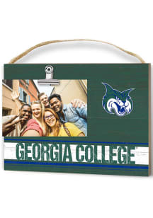 Georgia College Bobcats Clip It Colored Logo Photo Picture Frame