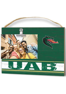 UAB Blazers Clip It Colored Logo Photo Picture Frame