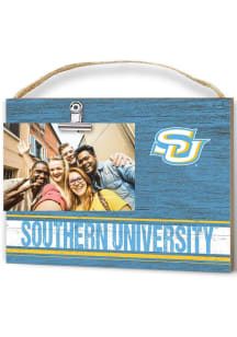 Southern University Jaguars Clip It Colored Logo Photo Picture Frame