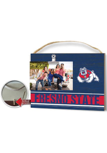 Fresno State Bulldogs Clip It Colored Logo Photo Picture Frame