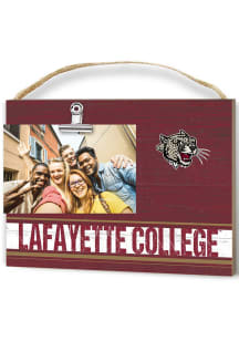 Lafayette College Clip It Colored Logo Photo Picture Frame