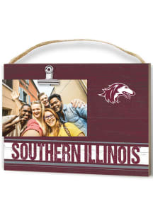 Southern Illinois Salukis Clip It Colored Logo Photo Picture Frame