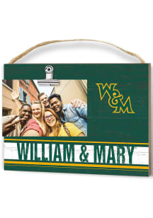 William &amp; Mary Tribe Clip It Colored Logo Photo Picture Frame