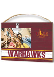 Louisiana-Monroe Warhawks Clip It Colored Logo Photo Picture Frame