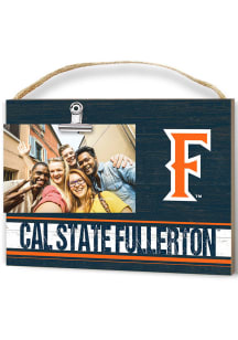 Cal State Fullerton Titans Clip It Colored Logo Photo Picture Frame