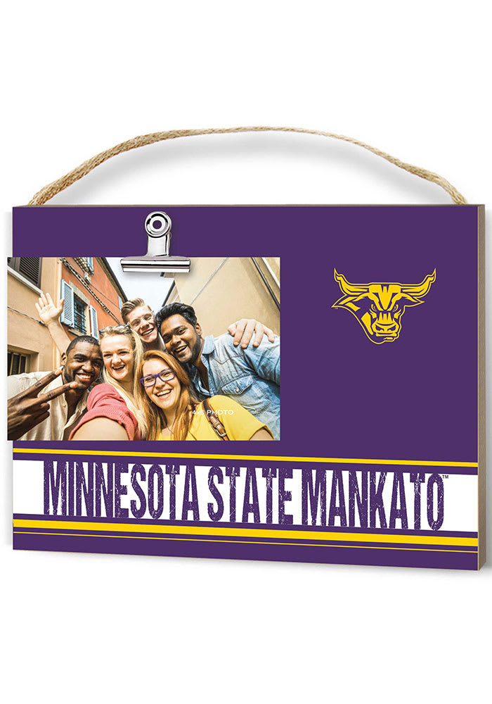 Minnesota State Mavericks Clip It Colored Logo Photo Picture Frame