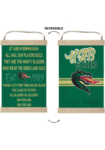 KH Sports Fan UAB Blazers Fight Song Reversible Banner Sign