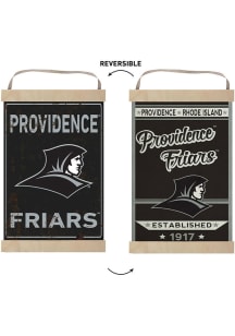 KH Sports Fan Providence Friars Faux Rusted Reversible Banner Sign
