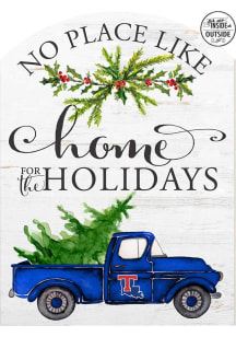 KH Sports Fan Louisiana Tech Bulldogs 16x22 Home for Holidays Marquee Sign