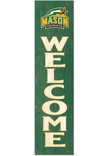 KH Sports Fan George Mason University 11x46 Welcome Leaning Sign