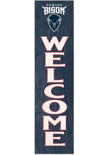 KH Sports Fan Howard Bison 11x46 Welcome Leaning Sign